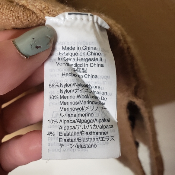 Madewell Cozy Walker Tan Cardigan - Picture 4 of 6